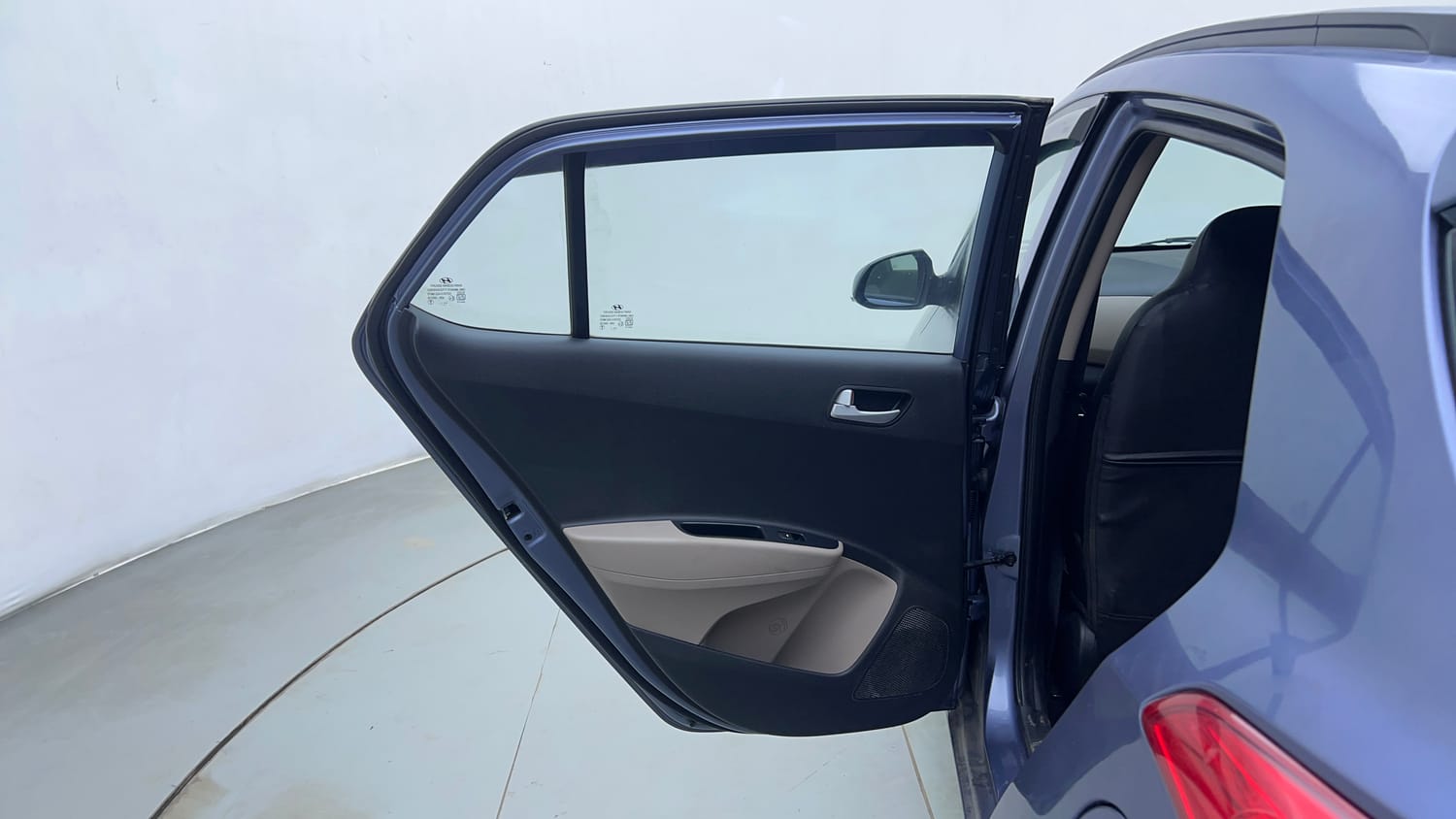 Used 2017 Hyundai Grand i10 Asta AT 1.2 Kappa VTVT (O) Petrol Automatic interior LEFT REAR DOOR OPEN VIEW