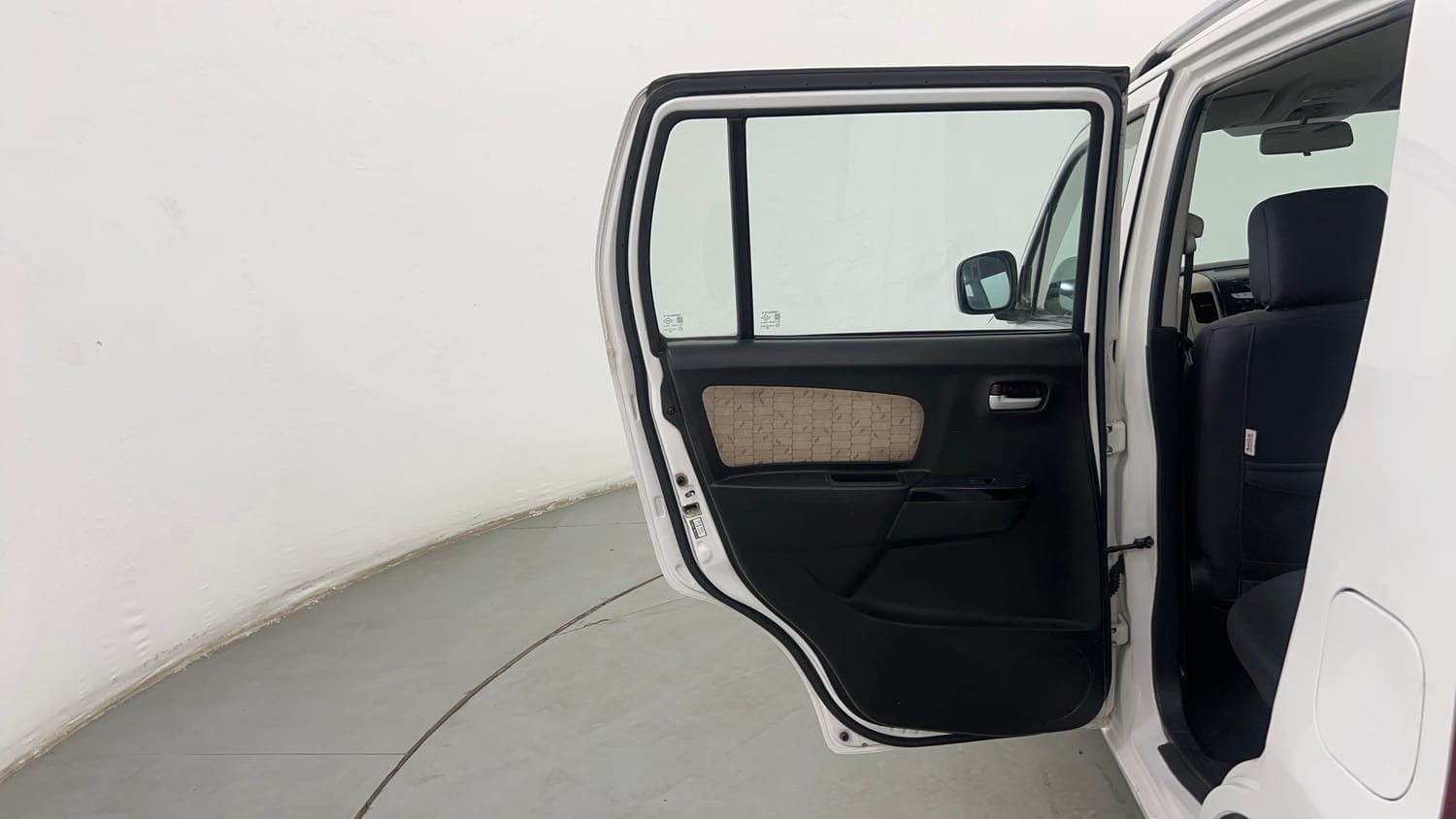 Used 2017 Maruti Suzuki Wagon R 1.0 VXI AMT Petrol Automatic interior LEFT REAR DOOR OPEN VIEW