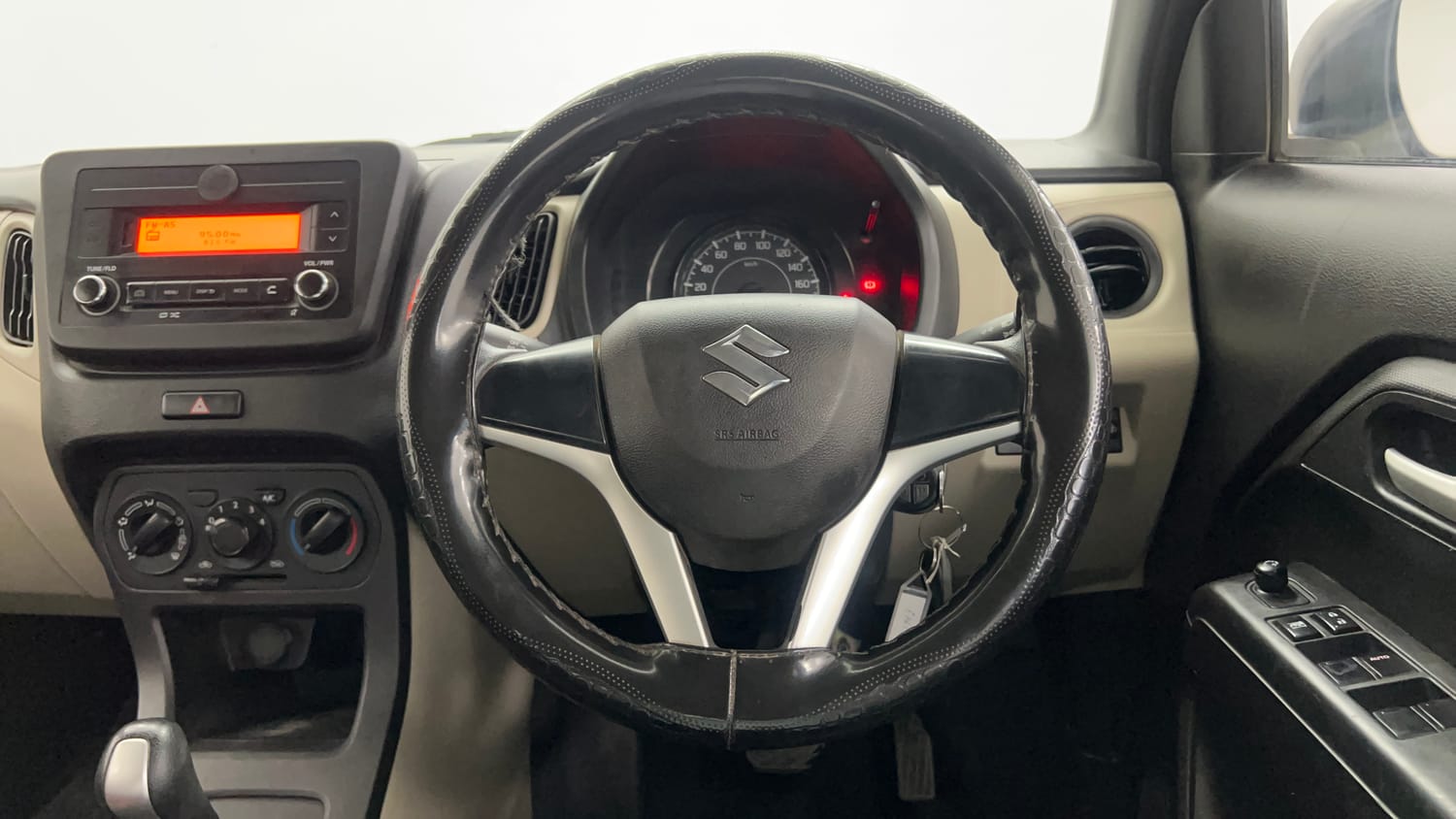 Used 2019 Maruti Suzuki Wagon R 1.0 VXI AMT Petrol Automatic interior STEERING VIEW