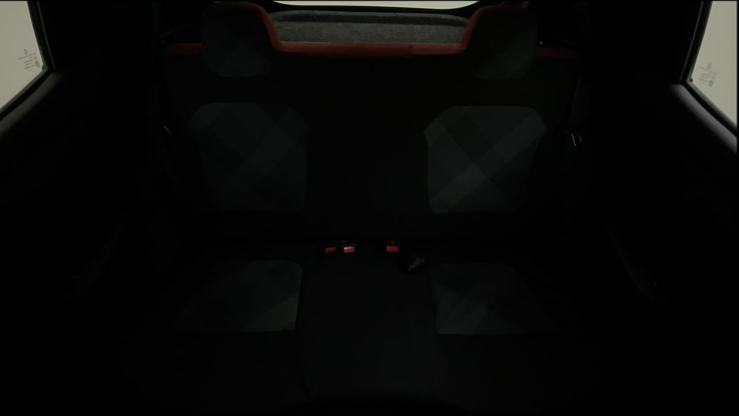 Used 2021 Renault Kwid RXT 1.0 AMT Opt Petrol Automatic interior REAR SEAT CONDITION VIEW