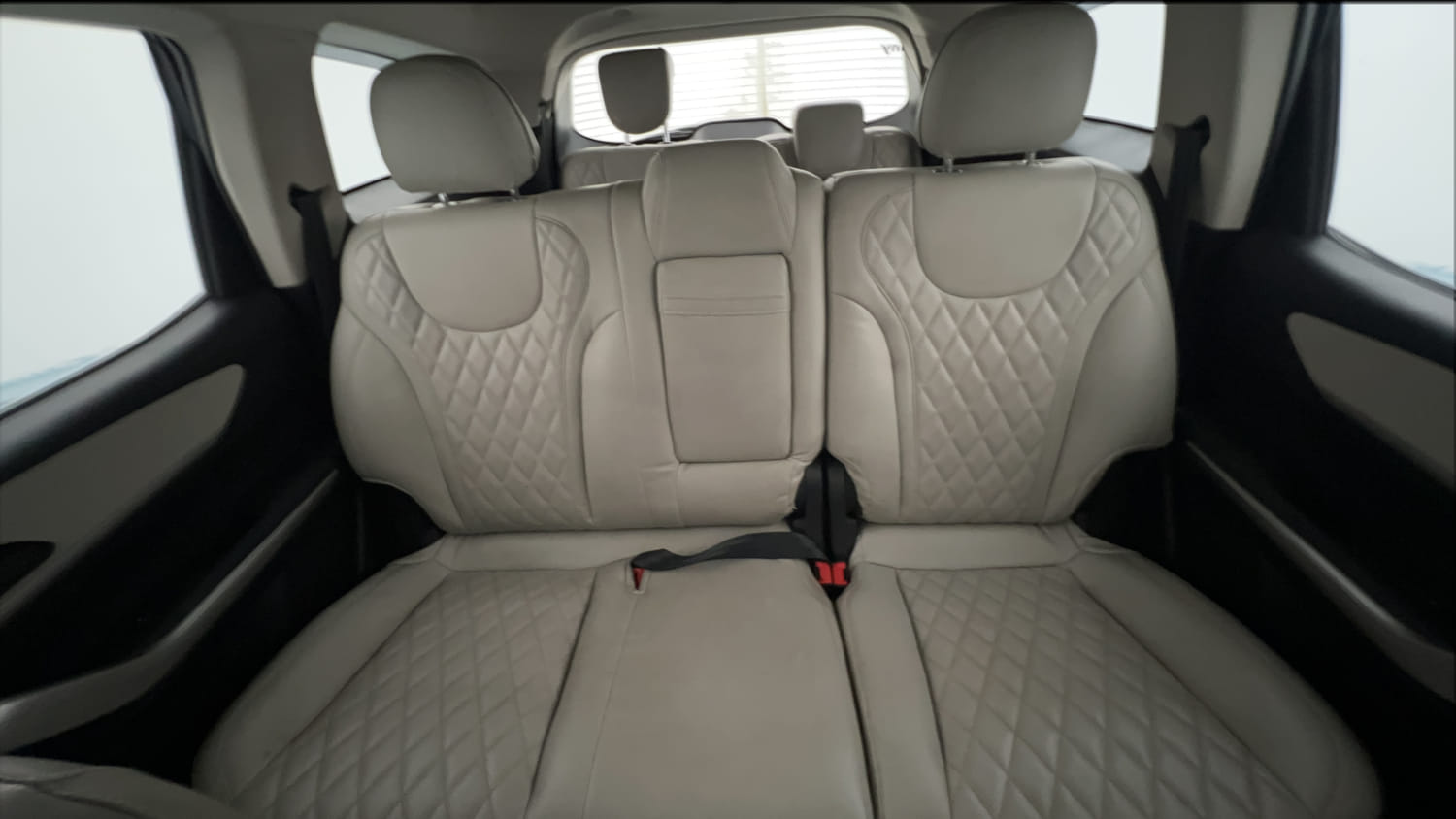 Used 2023 Mahindra XUV700 AX 3 Diesel MT 7 STR Diesel Manual interior REAR SEAT CONDITION VIEW