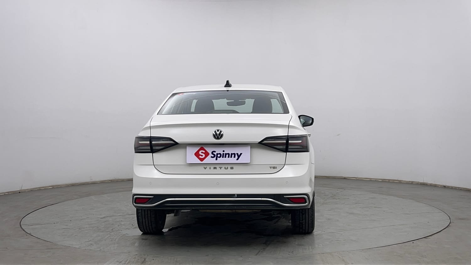 Used 2024 Volkswagen Virtus Topline 1.0 TSI AT Petrol Automatic exterior BACK VIEW
