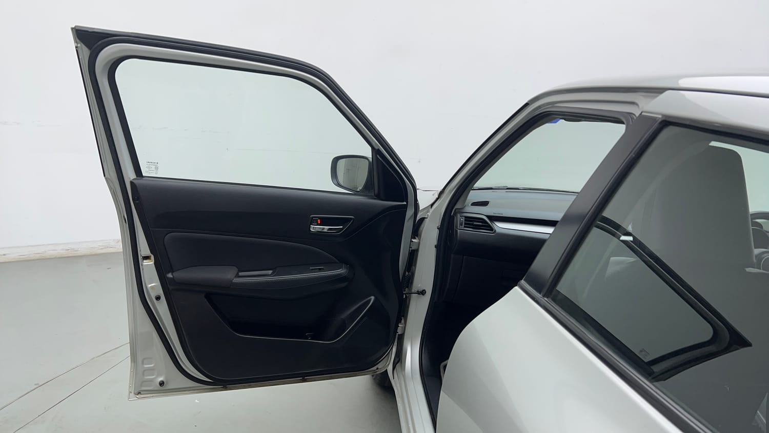 Used 2022 Maruti Suzuki Swift VXi AMT Petrol Automatic interior LEFT FRONT DOOR OPEN VIEW