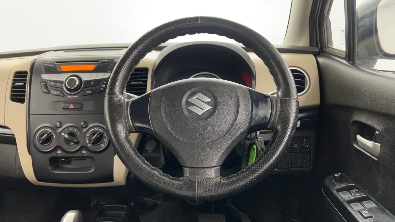 Used 2017 Maruti Suzuki Wagon R 1.0 VXI AMT Petrol Automatic interior STEERING VIEW