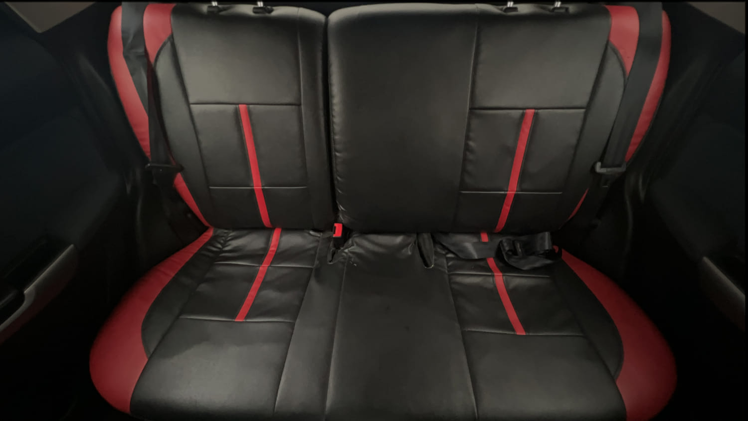 Used 2021 Toyota Glanza G Petrol Manual interior REAR SEAT CONDITION VIEW