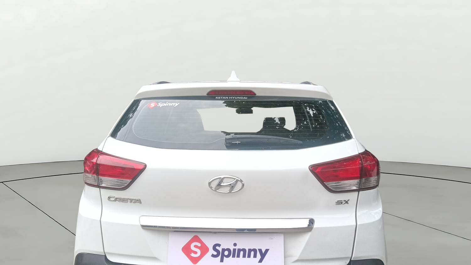 Used 2019 Hyundai Creta SX 1.6 AT CRDi Diesel Automatic exterior BACK WINDSHIELD VIEW