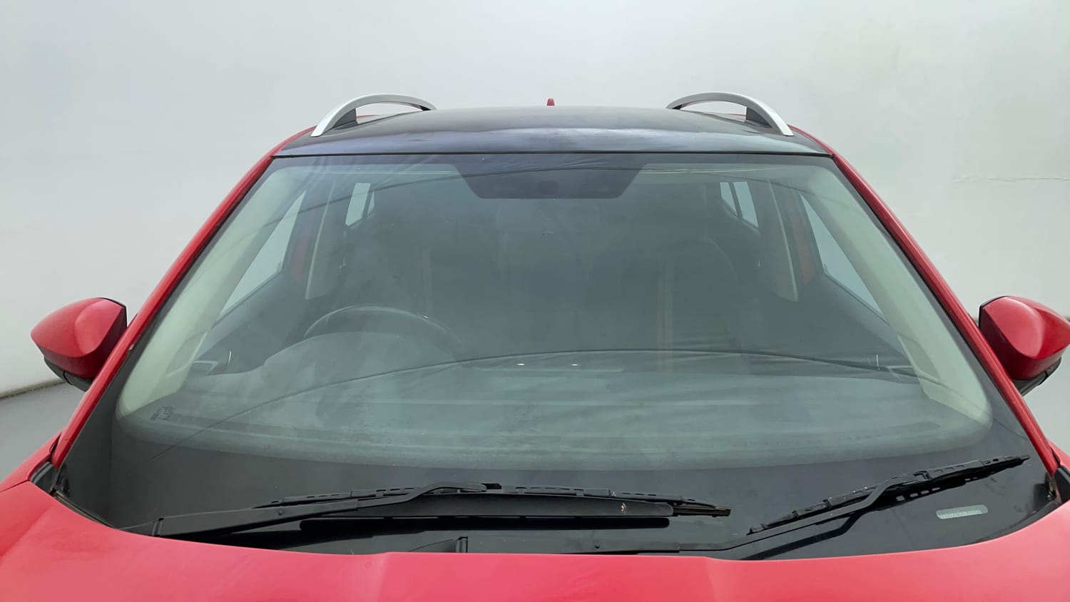 Used 2023 Skoda Kushaq Ambition 1.0L TSI MT Petrol Manual exterior FRONT WINDSHIELD VIEW