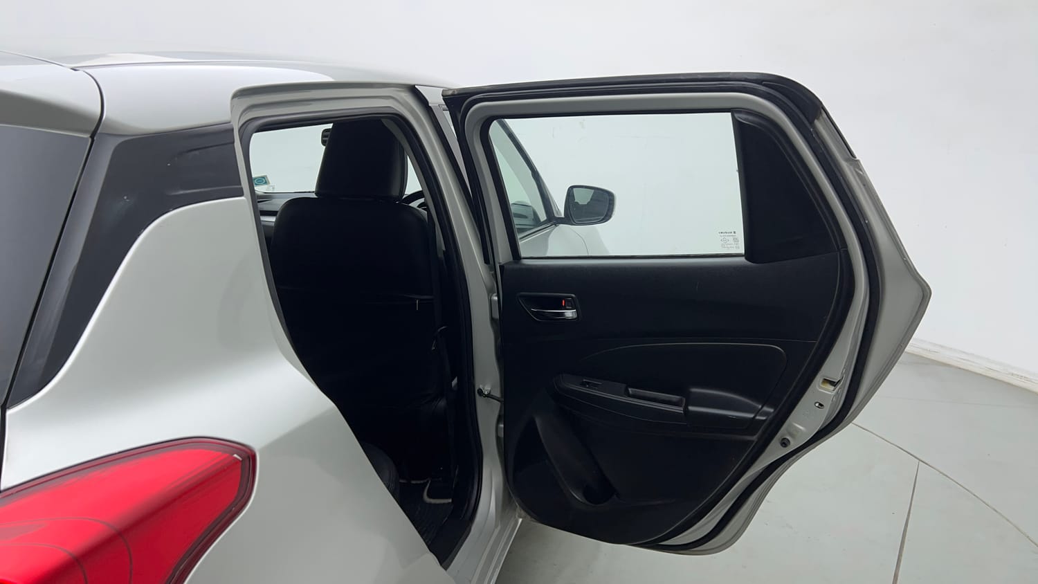 Used 2022 Maruti Suzuki Swift VXi AMT Petrol Automatic interior RIGHT REAR DOOR OPEN VIEW