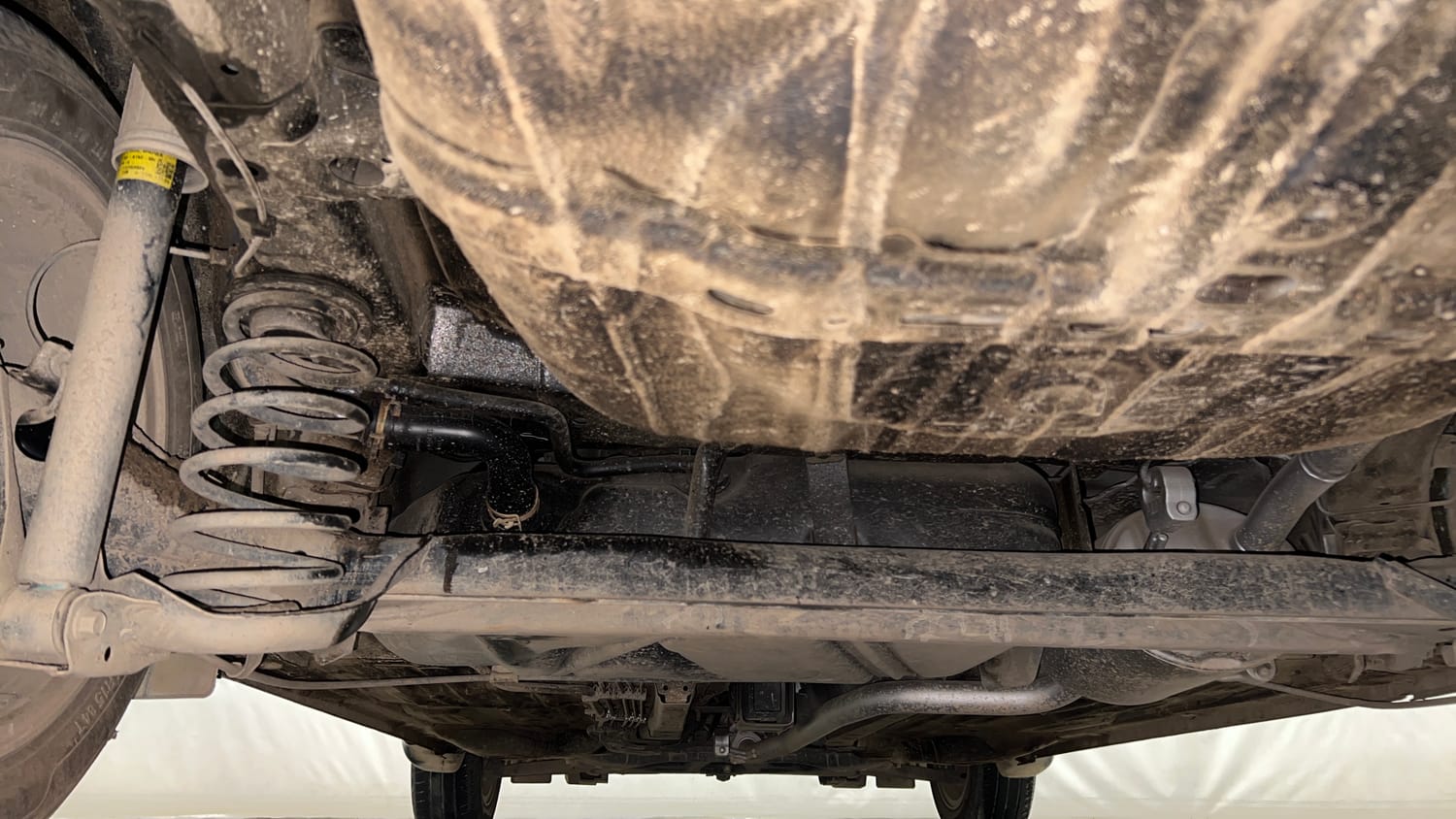 Used 2025 honda Amaze 2nd Generation VX 1.2 Petrol CVT Petrol Automatic extra REAR UNDERBODY VIEW (TAKEN FROM REAR)