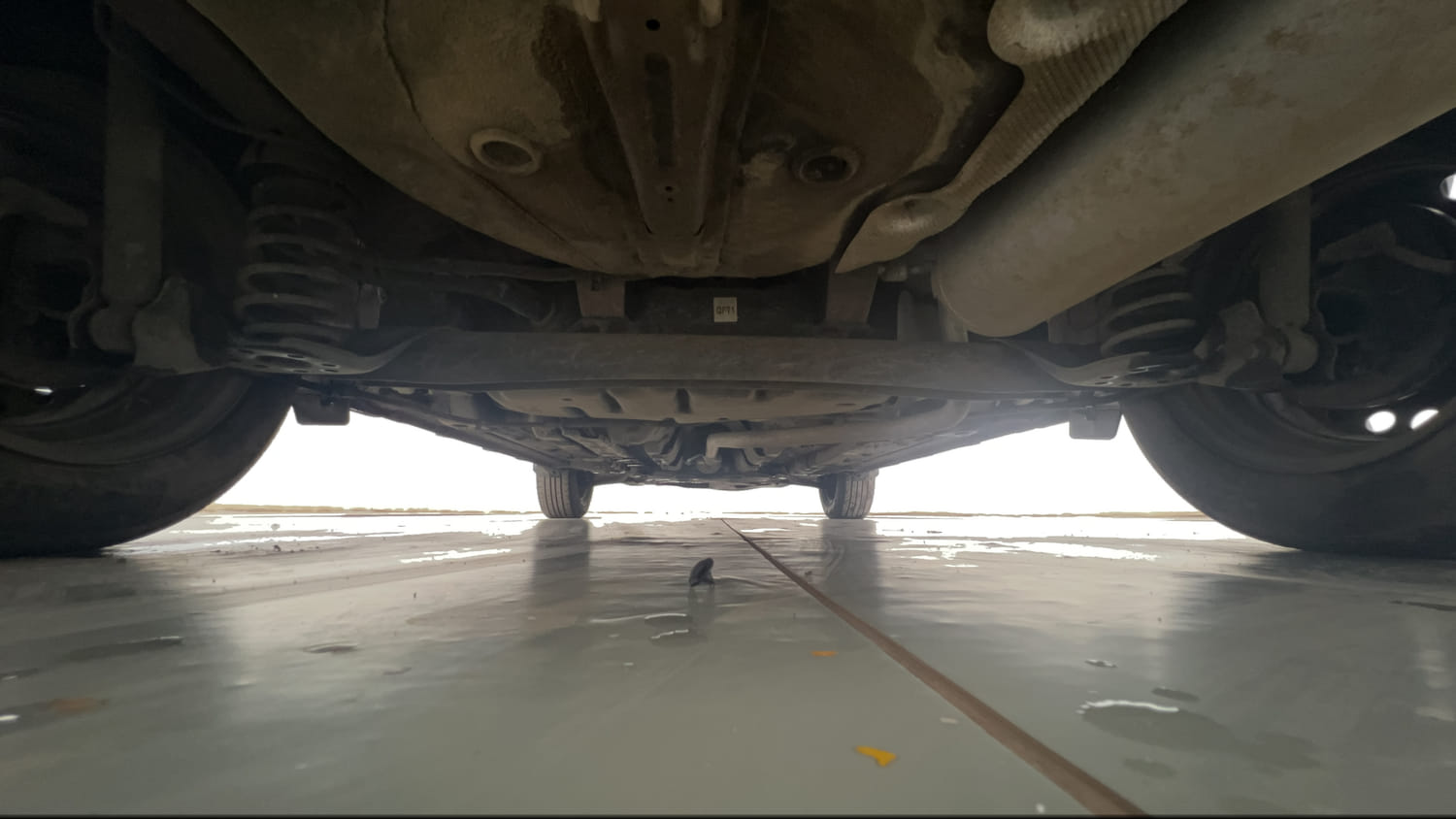 Used 2022 Hyundai Venue S Plus 1.2 Petrol Petrol Manual extra REAR UNDERBODY VIEW (TAKEN FROM REAR)