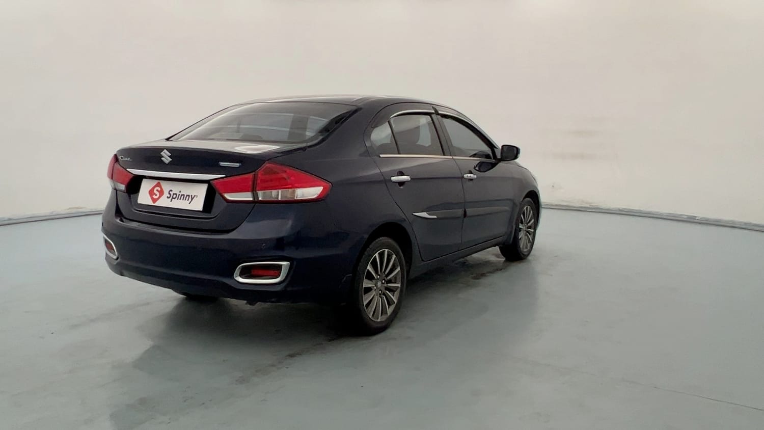 Used 2022 Maruti Suzuki Ciaz Alpha 1.5 Petrol Manual exterior RIGHT REAR CORNER VIEW
