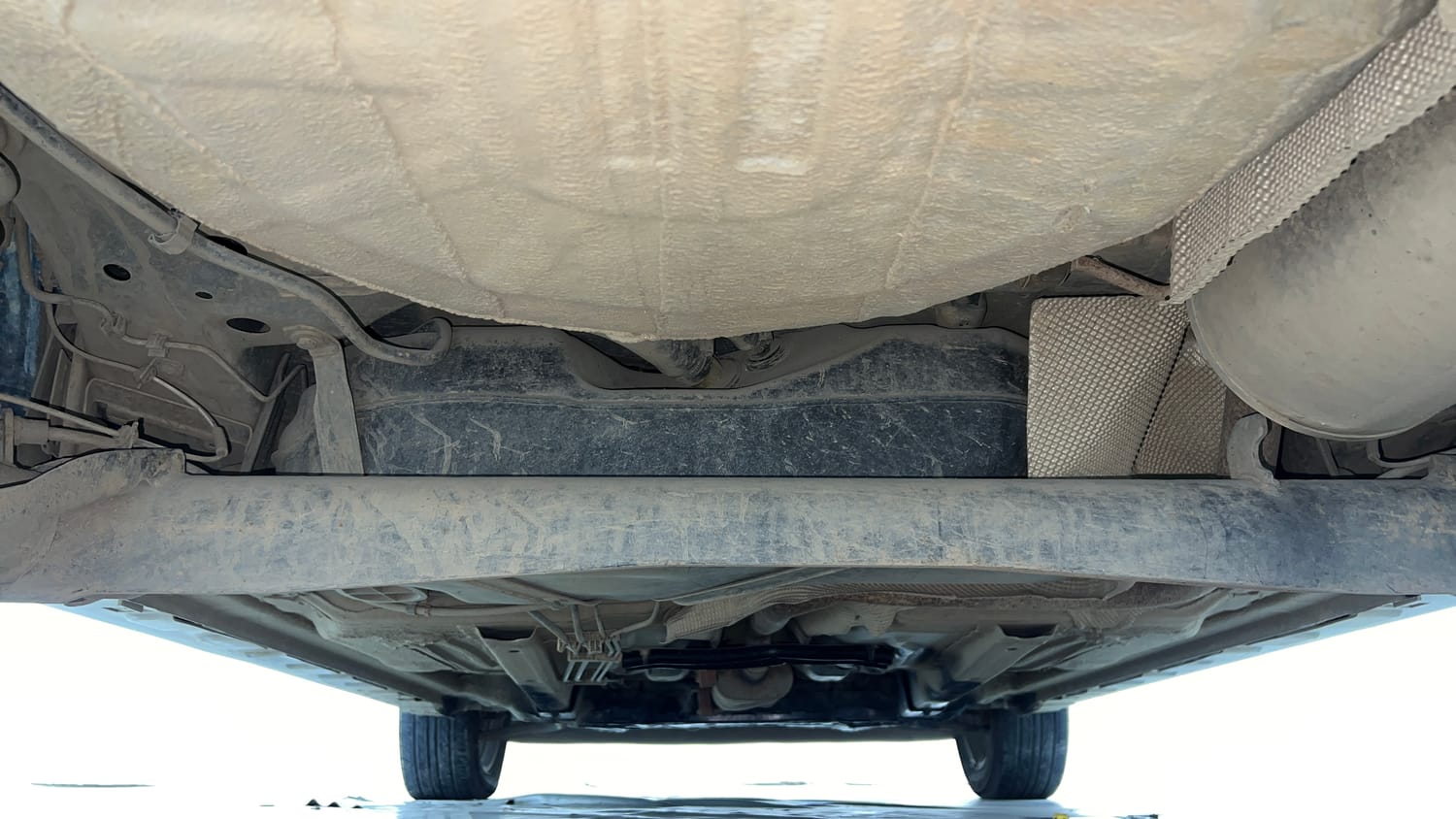 Used 2018 Ford Freestyle Titanium Plus 1.2 Ti-VCT Petrol Manual extra REAR UNDERBODY VIEW (TAKEN FROM REAR)
