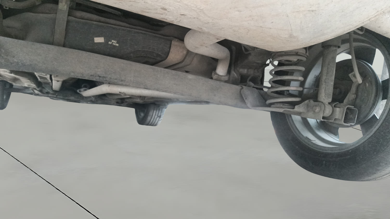 Used 2019 Hyundai Creta SX 1.6 AT CRDi Diesel Automatic extra REAR RIGHT UNDERBODY VIEW