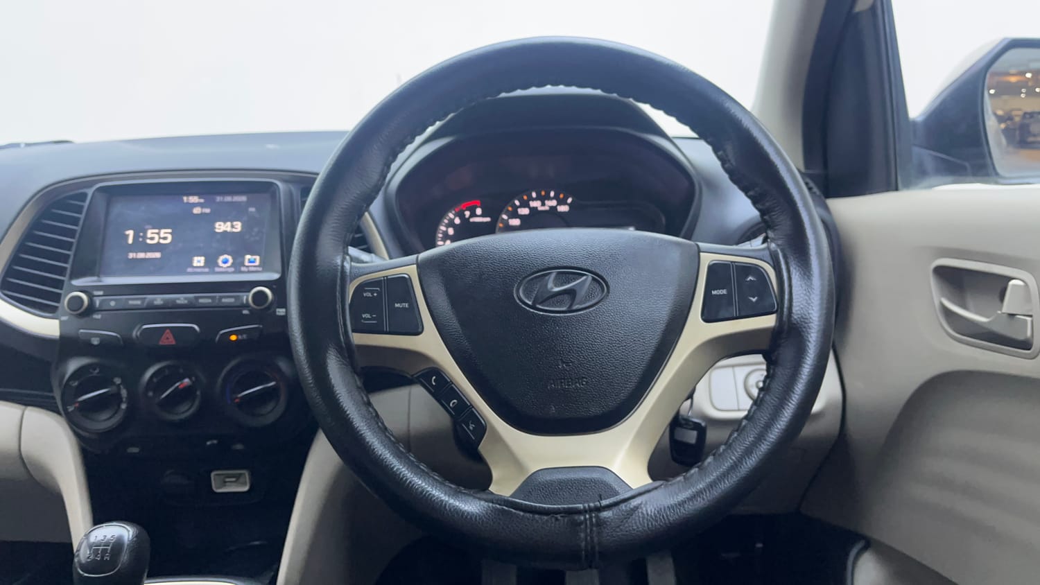 Used 2019 Hyundai Santro Asta Petrol Manual interior STEERING VIEW