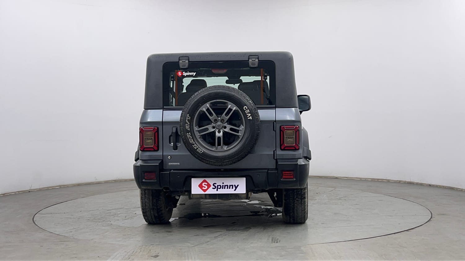 Used 2022 mahindra Thar LX Hard Top Petrol AT 4WD Petrol Automatic exterior BACK VIEW