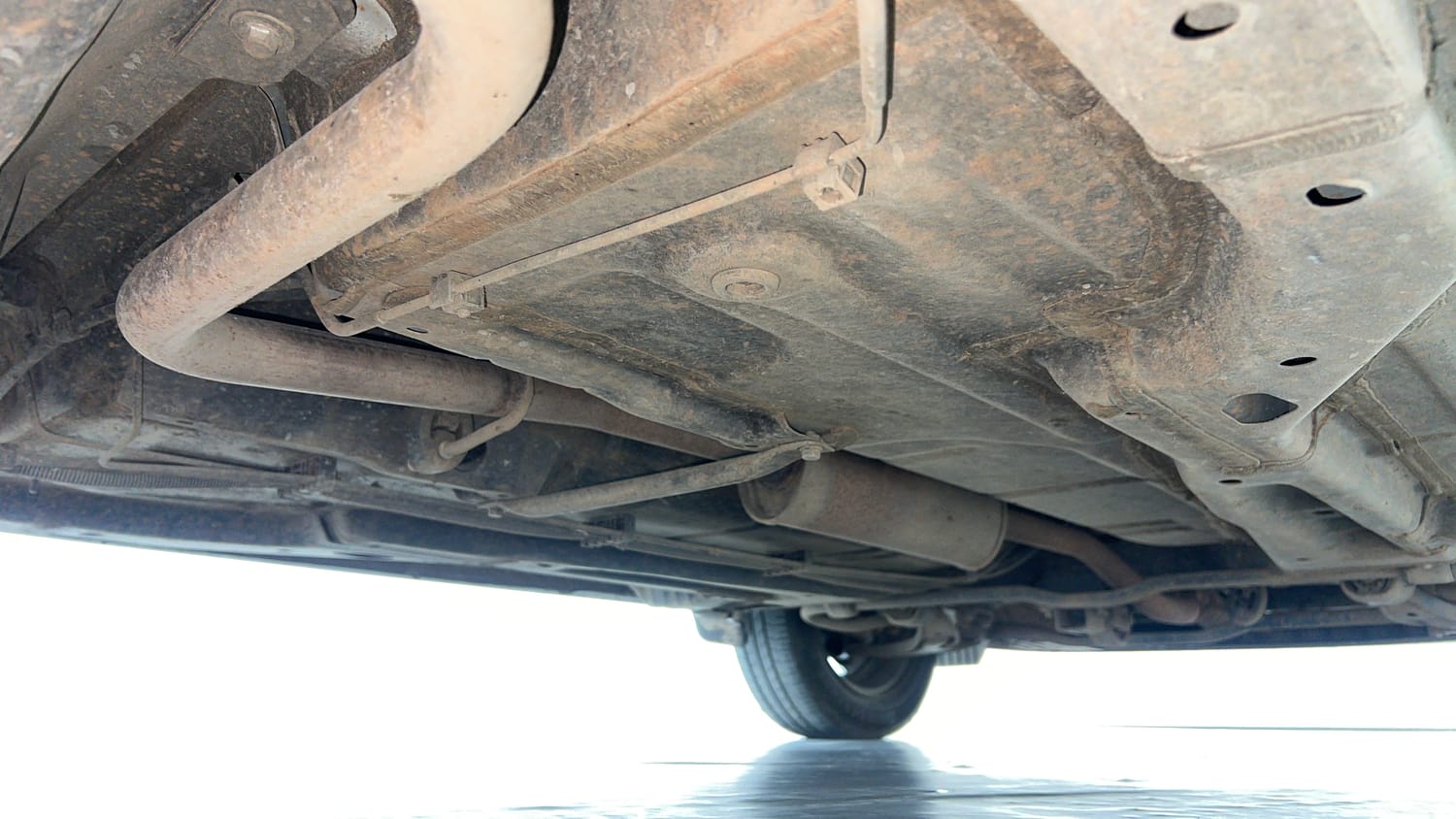 Used 2024 Tata Tiago XT Petrol Manual extra REAR RIGHT UNDERBODY VIEW