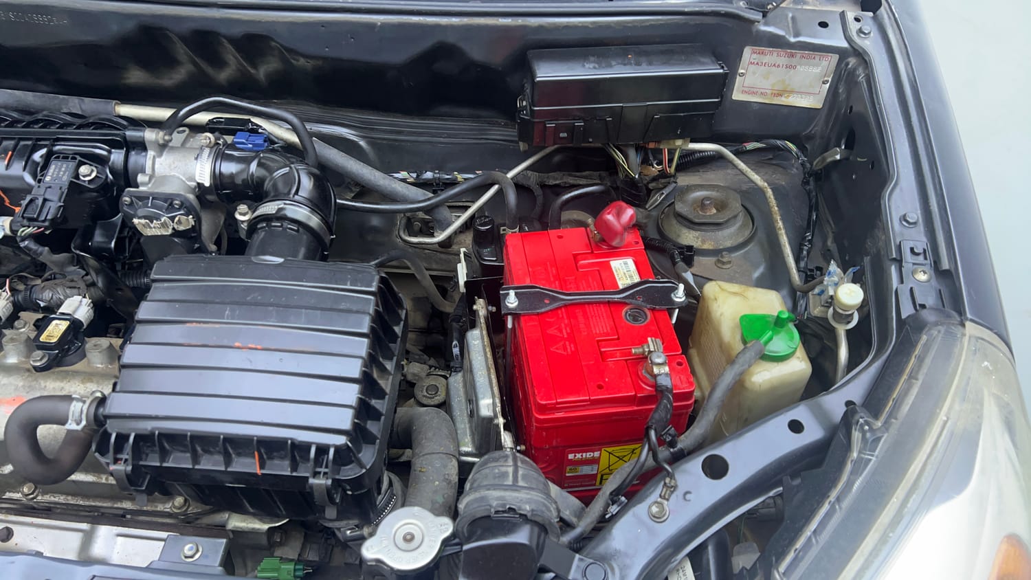 Used 2017 Maruti Suzuki Alto 800 LXi Petrol Manual engine ENGINE LEFT SIDE VIEW