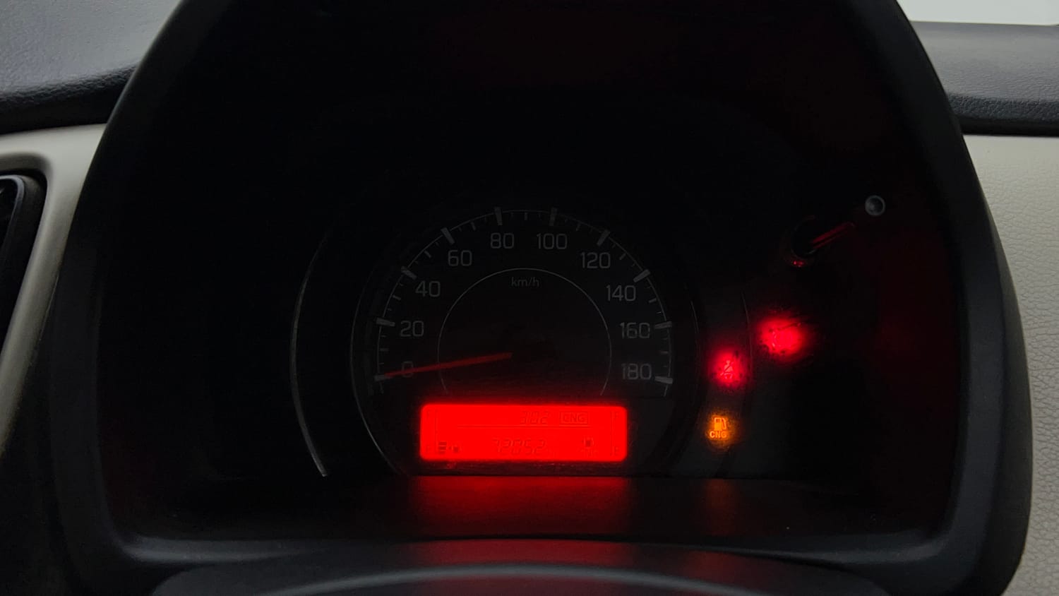 Used 2020 Maruti Suzuki Wagon R LXi 1.0 CNG Cng Manual interior CLUSTERMETER VIEW