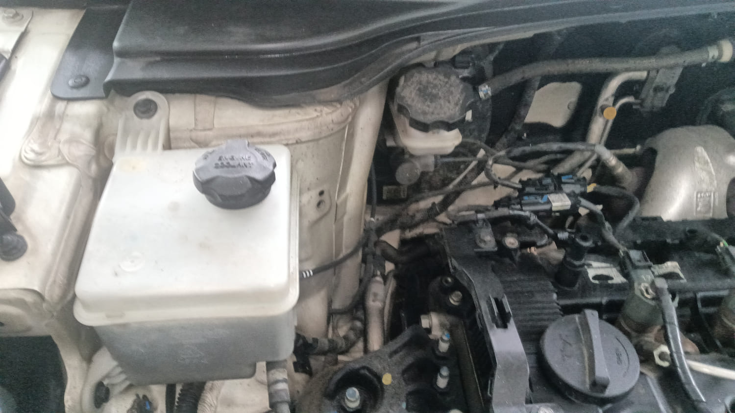 Used 2019 Hyundai Creta SX 1.6 AT CRDi Diesel Automatic engine ENGINE RIGHT SIDE HINGE & APRON VIEW