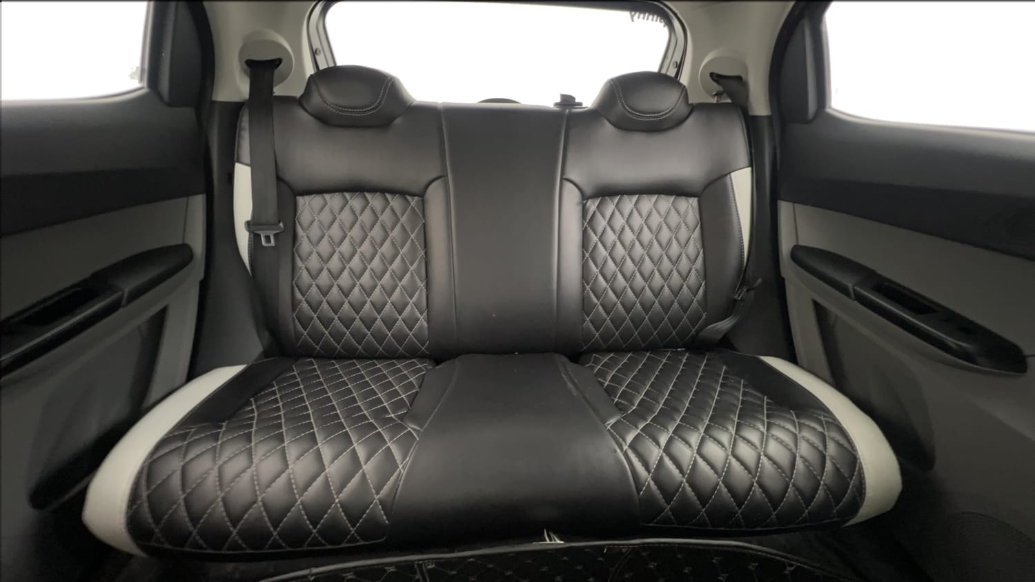 Used 2024 Tata Tiago XT Petrol Manual interior REAR SEAT CONDITION VIEW
