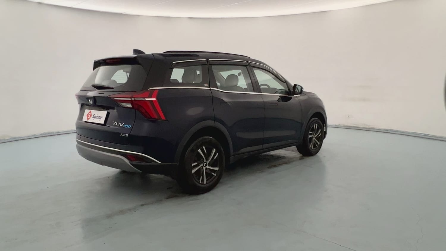 Used 2023 Mahindra XUV700 AX 3 Diesel MT 7 STR Diesel Manual exterior RIGHT REAR CORNER VIEW