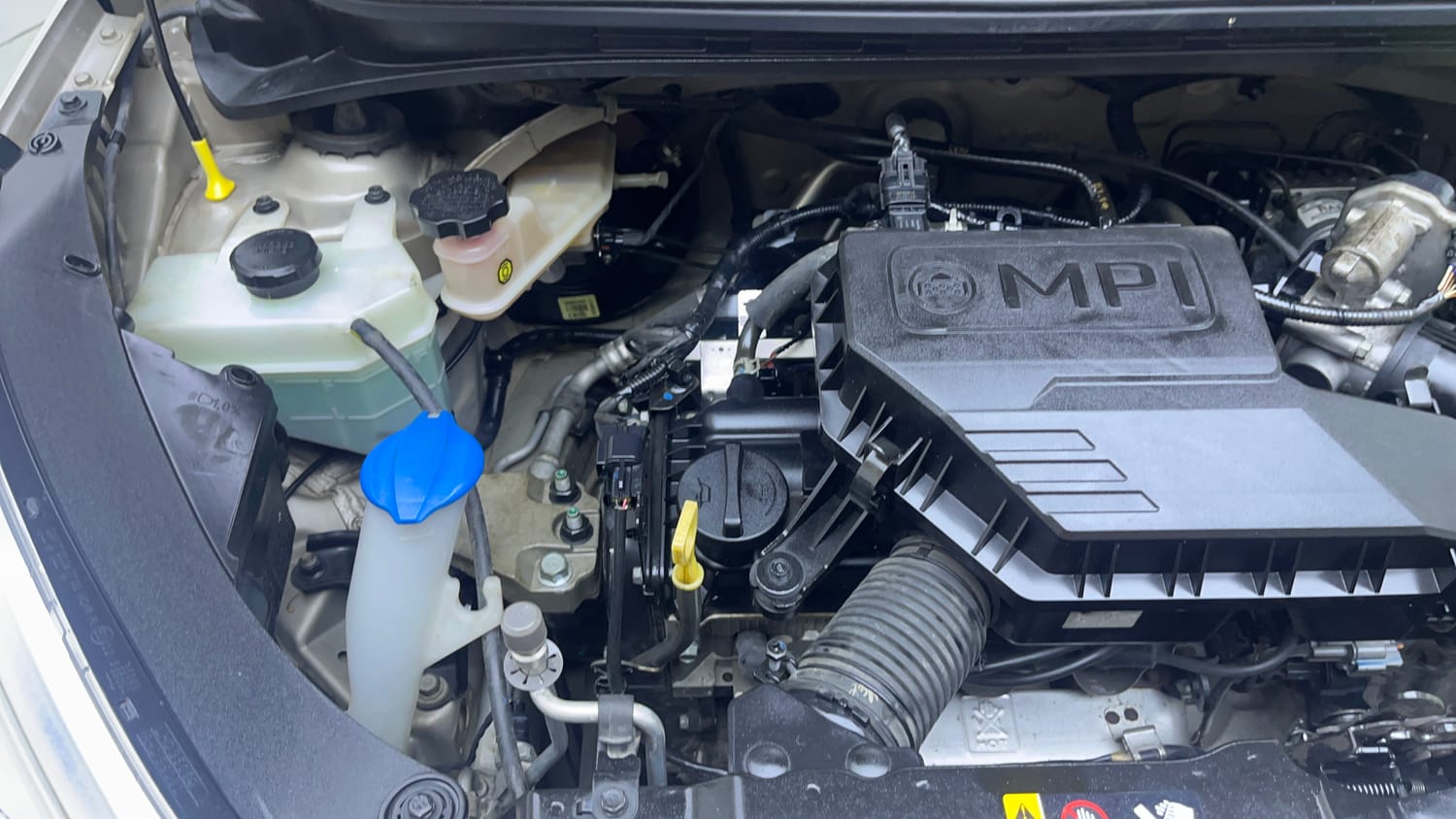 Used 2019 Hyundai Santro Asta Petrol Manual engine ENGINE RIGHT SIDE VIEW