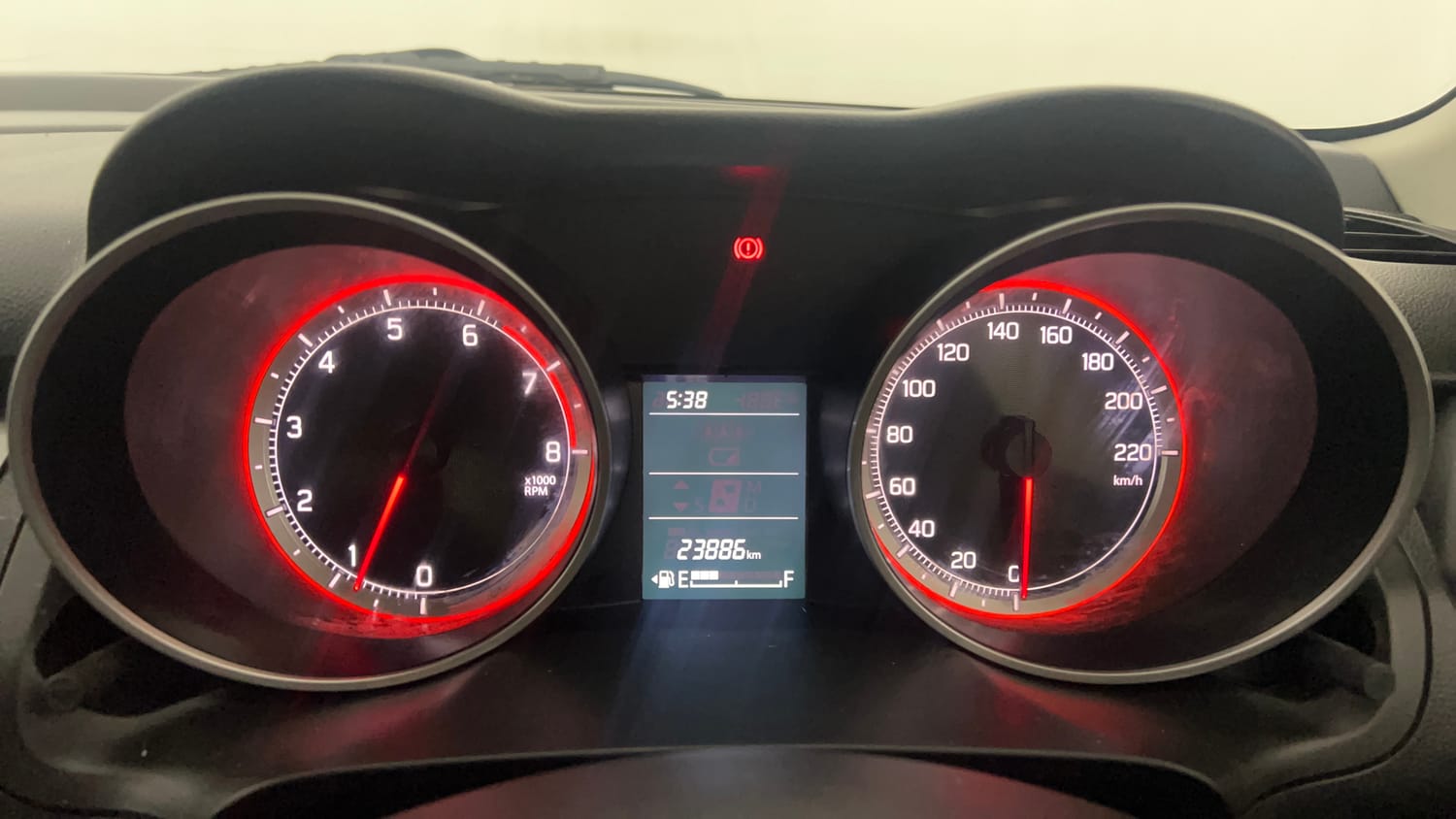 Used 2021 Maruti Suzuki Swift VXi Petrol Manual interior CLUSTERMETER VIEW