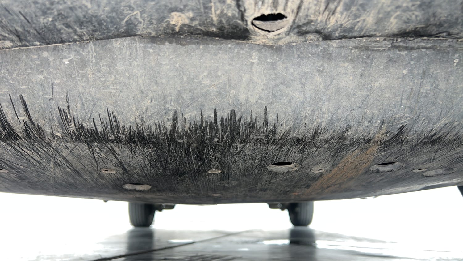 Used 2015 Honda City SV CVT Petrol Automatic extra FRONT LEFT UNDERBODY VIEW