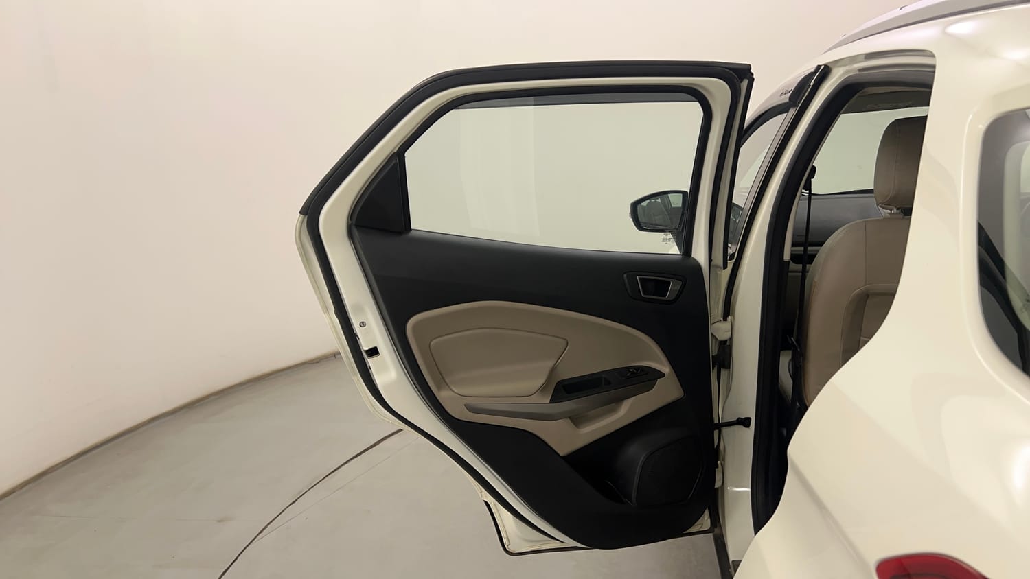 Used 2021 Ford EcoSport Titanium 1.5L TDCi Diesel Manual interior LEFT REAR DOOR OPEN VIEW