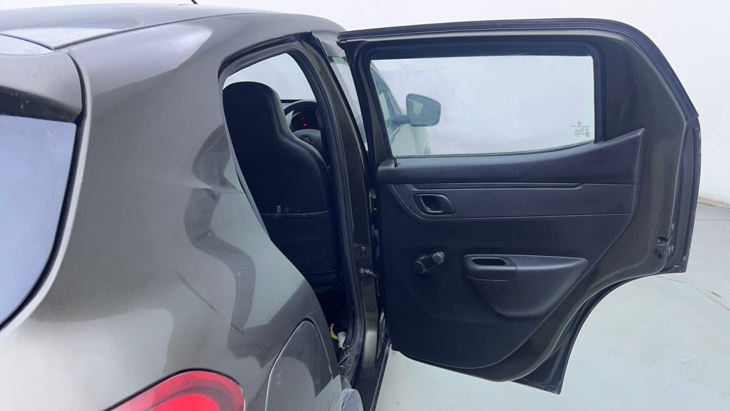 Used 2017 Renault Kwid 1.0 RXT AMT Petrol Automatic interior RIGHT REAR DOOR OPEN VIEW