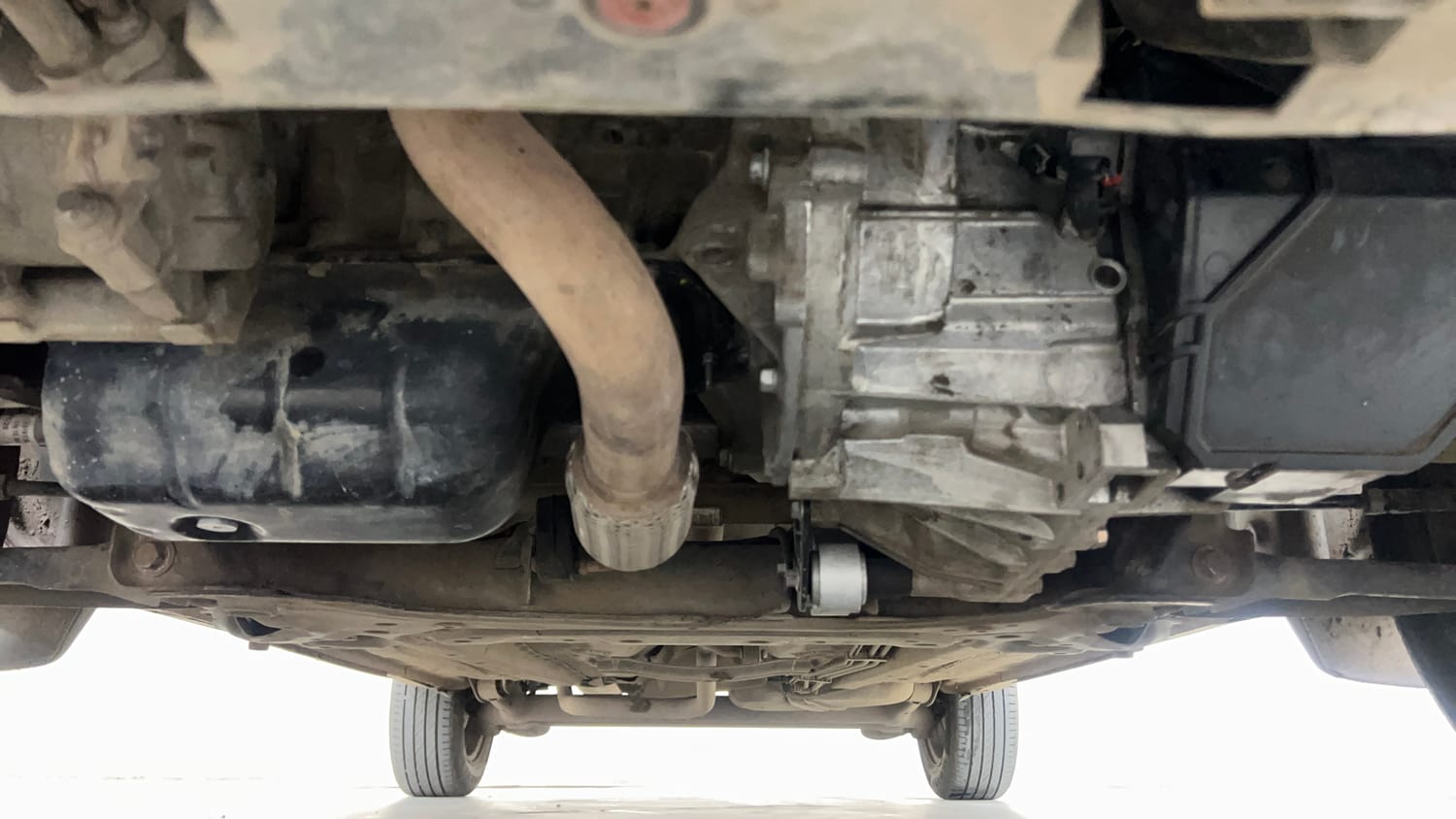 Used 2015 Ford EcoSport Trend 1.5 TDCi Diesel Manual extra FRONT LEFT UNDERBODY VIEW