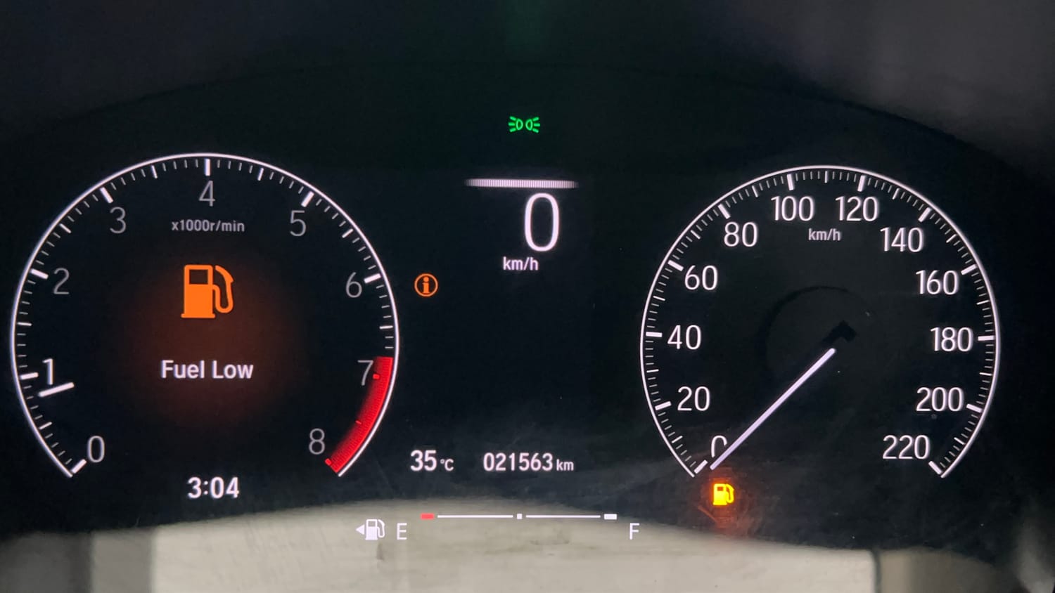 Used 2022 Honda City VX Petrol Petrol Manual interior CLUSTERMETER VIEW