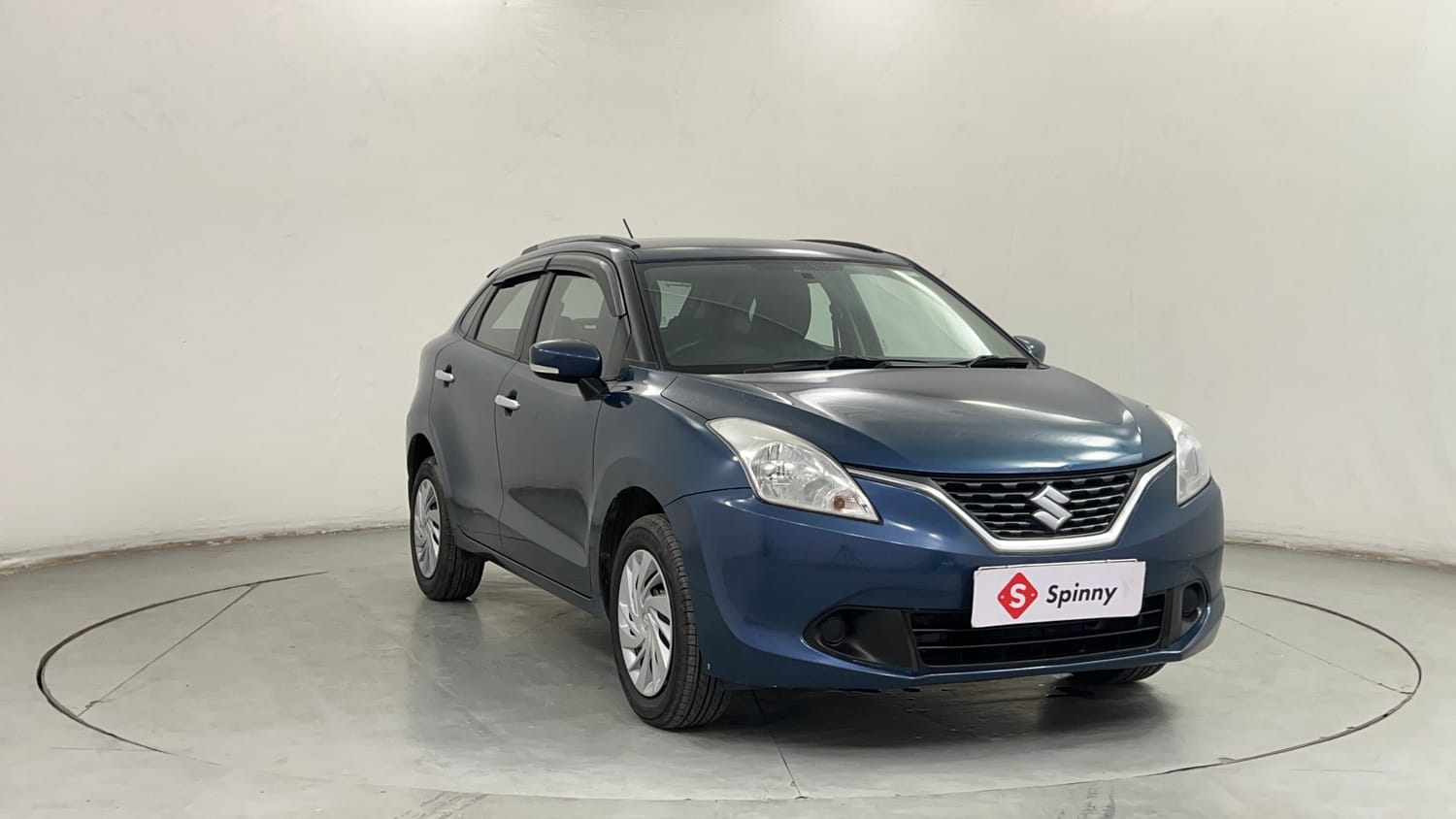 Used 2017 Maruti Suzuki Baleno Delta 1.2 Petrol Manual exterior RIGHT FRONT CORNER VIEW