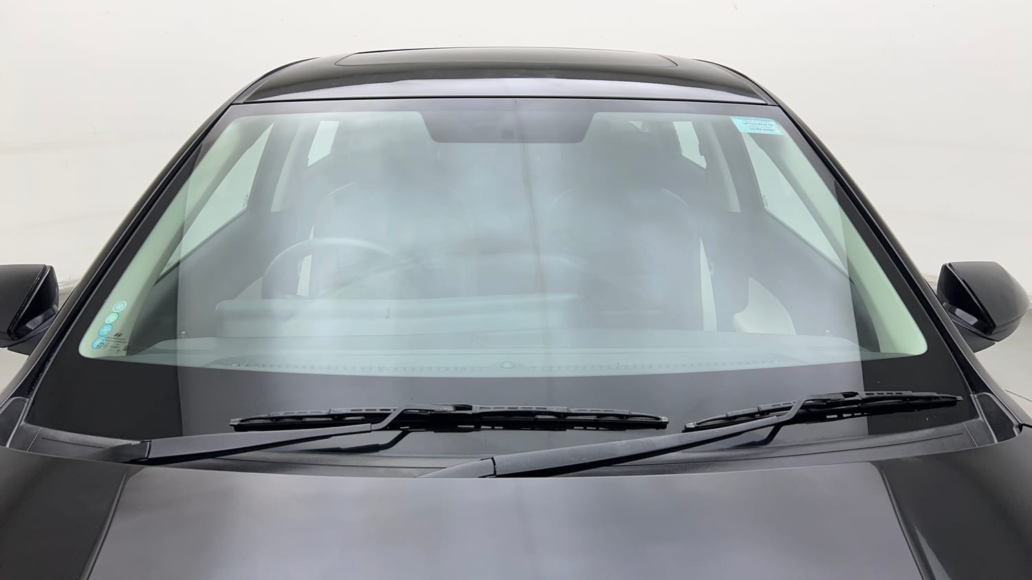 Used 2025 Hyundai Verna SX 1.5 Petrol IVT Petrol Automatic exterior FRONT WINDSHIELD VIEW