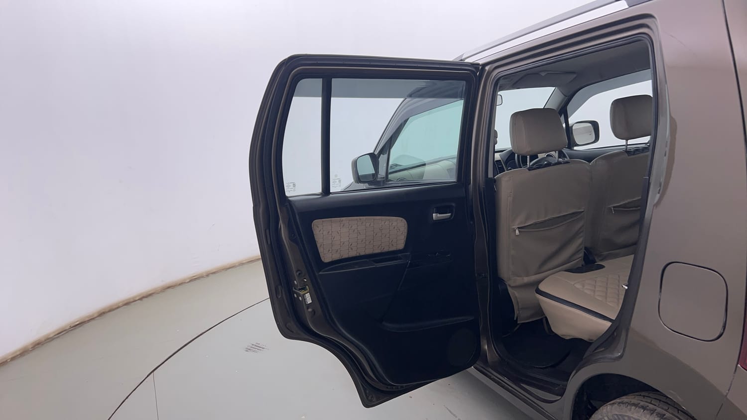 Used 2017 Maruti Suzuki Wagon R VXI Petrol Manual interior LEFT REAR DOOR OPEN VIEW