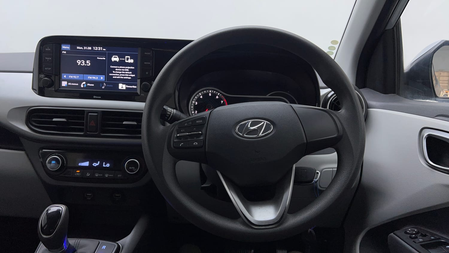 Used 2020 Hyundai Grand i10 Nios Sportz AMT 1.2 Kappa VTVT Petrol Automatic interior STEERING VIEW