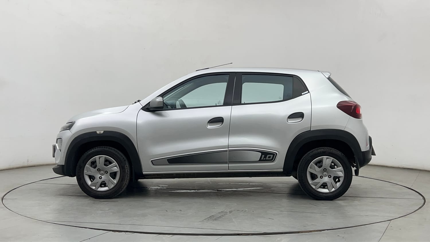 Used 2021 Renault Kwid RXT 1.0 AMT Opt Petrol Automatic exterior LEFT SIDE VIEW