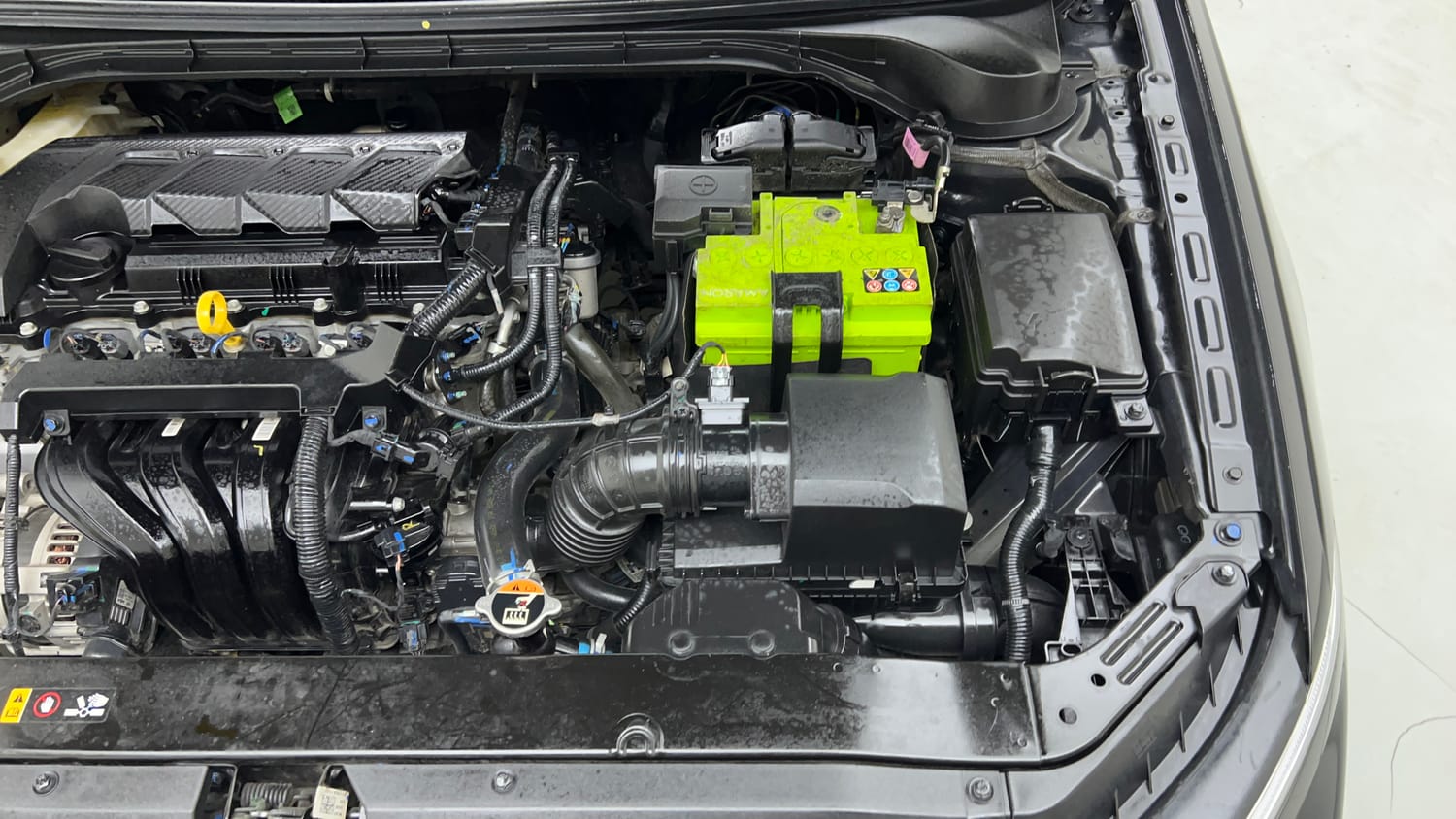 Used 2025 Hyundai Verna SX 1.5 Petrol IVT Petrol Automatic engine ENGINE LEFT SIDE VIEW