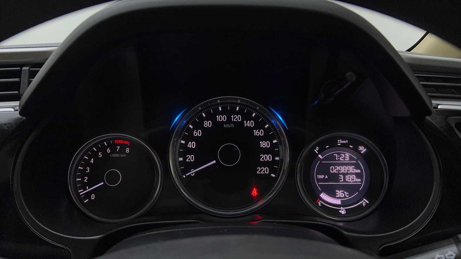 Used 2022 Honda City 4th Generation V Petrol Petrol Manual interior CLUSTERMETER VIEW