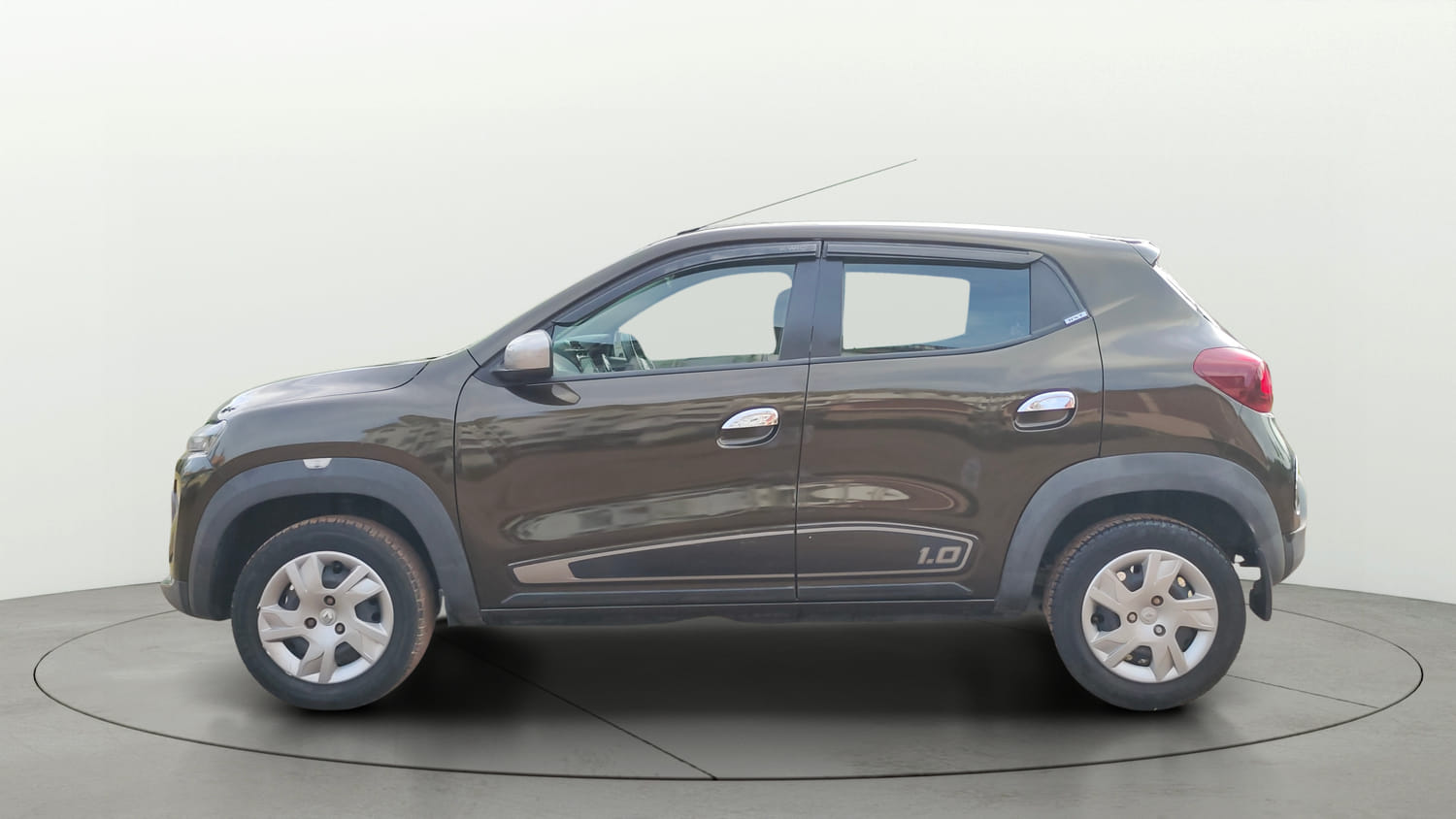Used 2021 Renault Kwid RXT 1.0 Opt Petrol Manual exterior LEFT SIDE VIEW