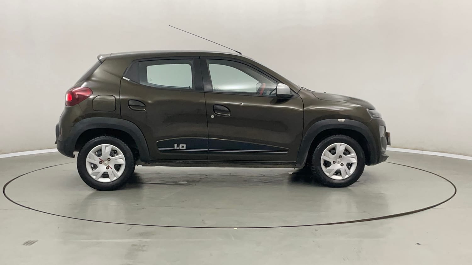 Used 2021 Renault Kwid RXT 1.0 AMT (O) Petrol Automatic exterior RIGHT SIDE VIEW