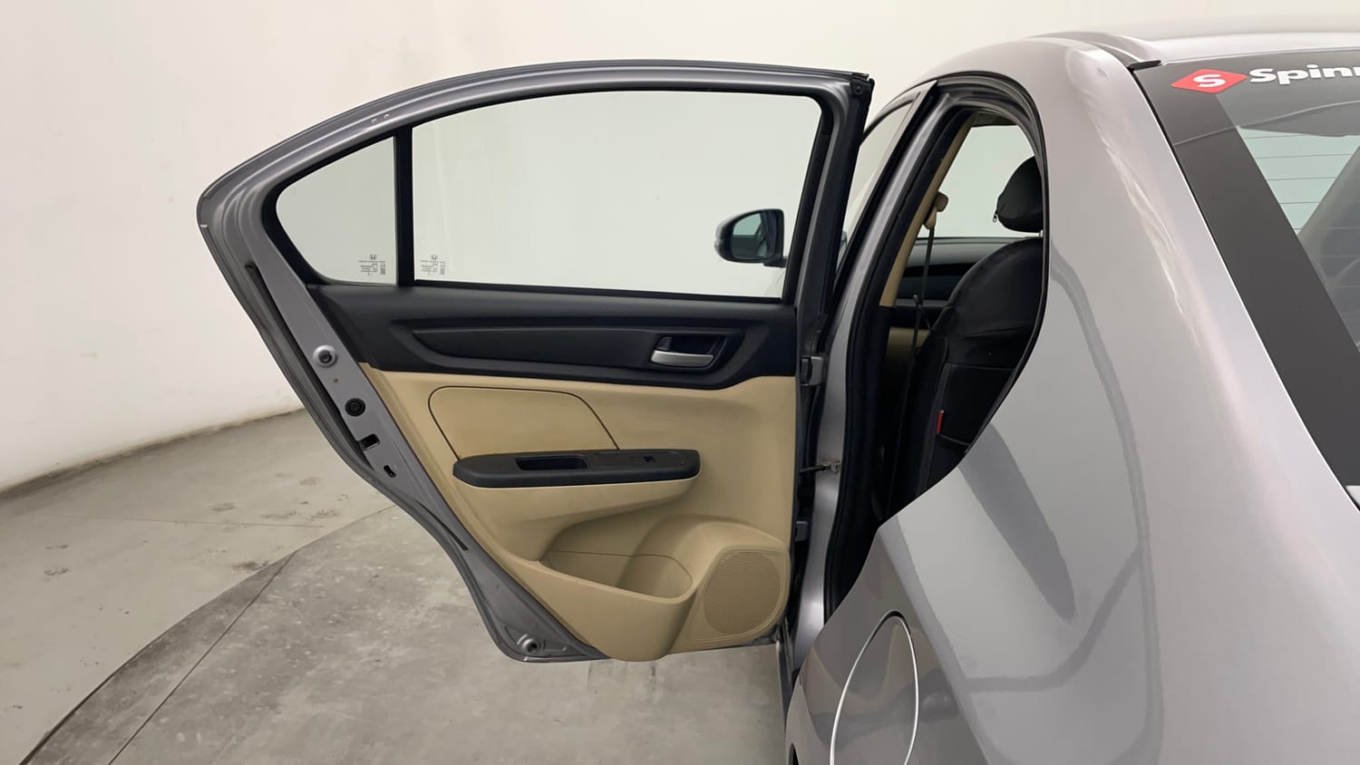 Used 2018 Honda Amaze 1.2 VX MT Petrol Petrol Manual interior LEFT REAR DOOR OPEN VIEW