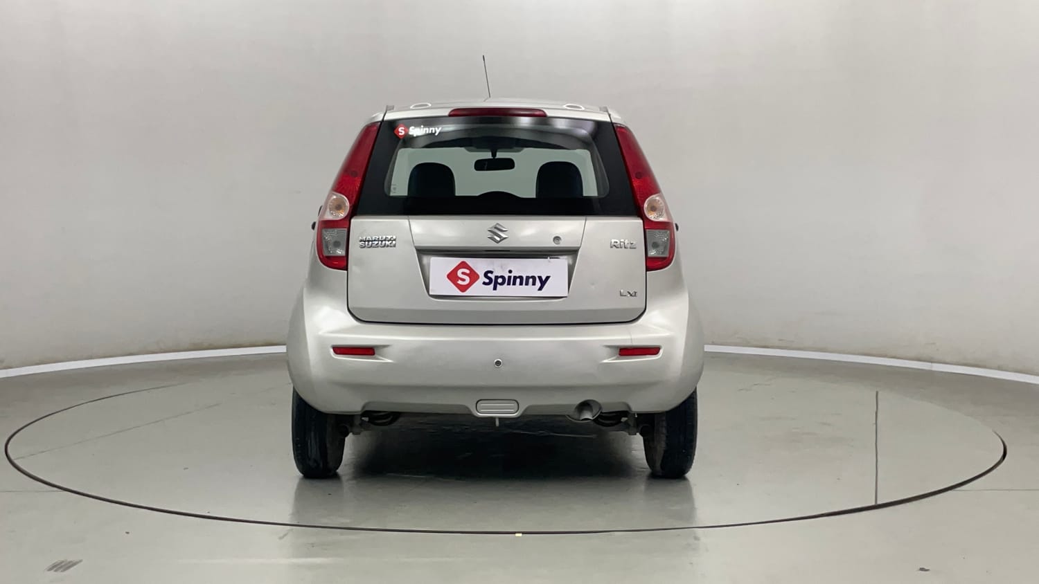 Used 2014 Maruti Suzuki Ritz Lxi BS-IV Petrol Manual exterior BACK VIEW