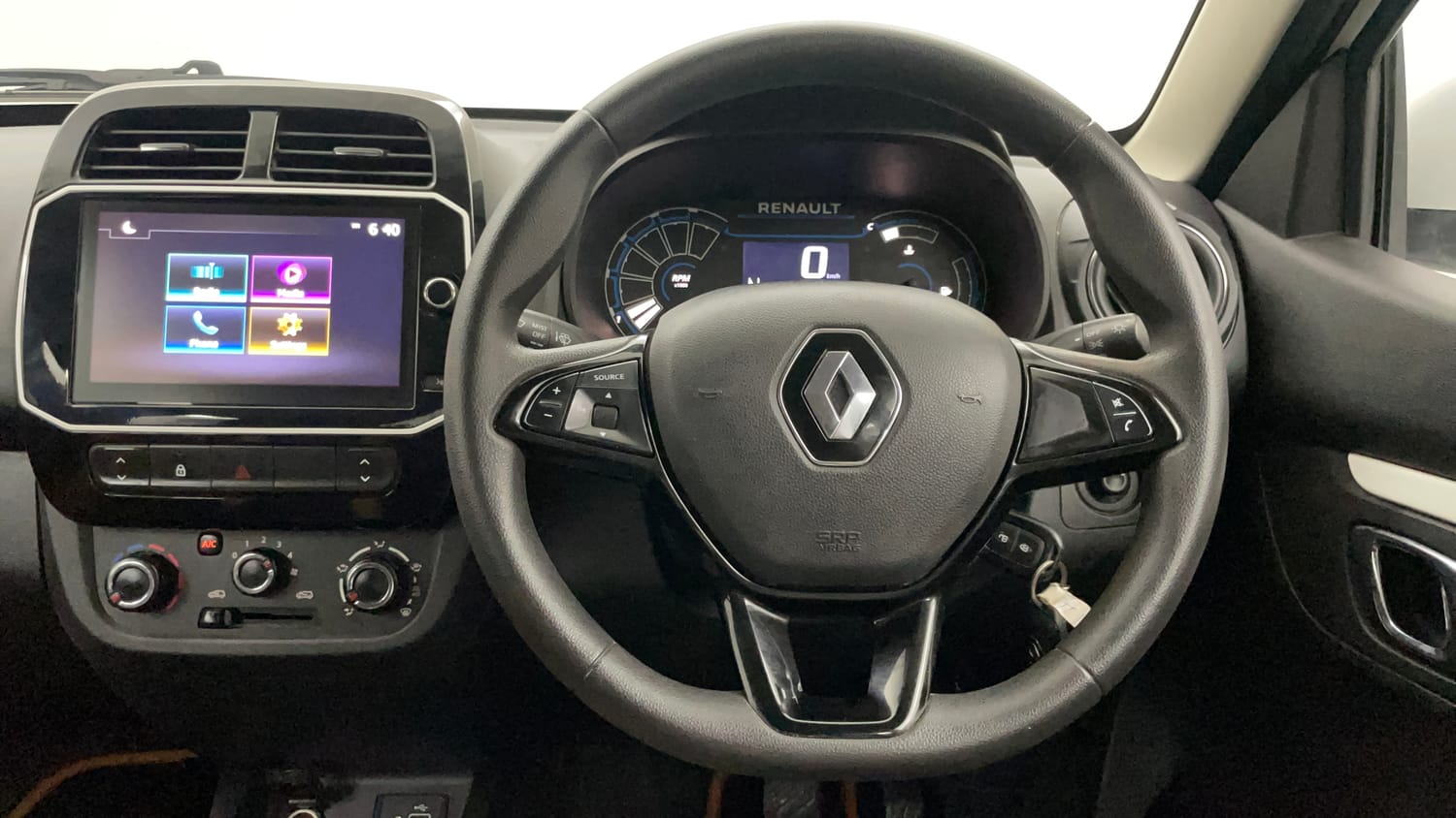 Used 2023 Renault Kwid CLIMBER AMT Petrol Automatic interior STEERING VIEW