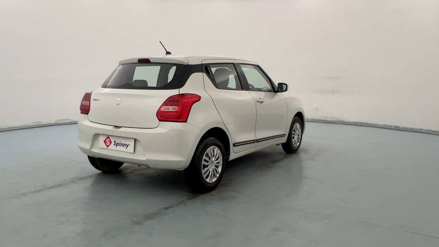 Used 2021 Maruti Suzuki Swift VXi Petrol Manual exterior RIGHT REAR CORNER VIEW