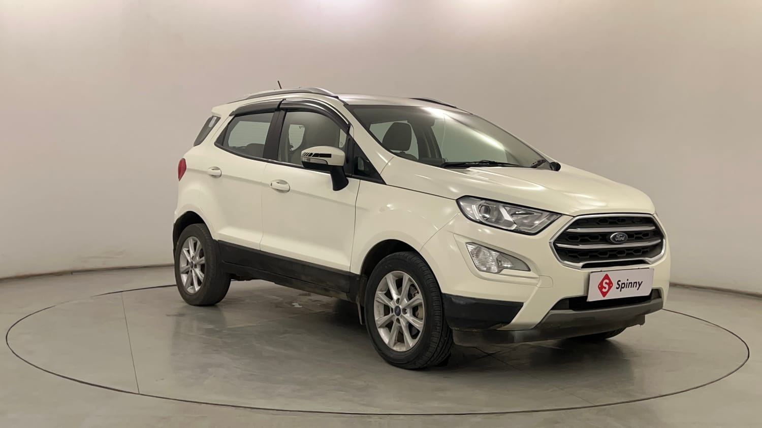 Used 2021 Ford EcoSport Titanium 1.5L TDCi Diesel Manual exterior RIGHT FRONT CORNER VIEW