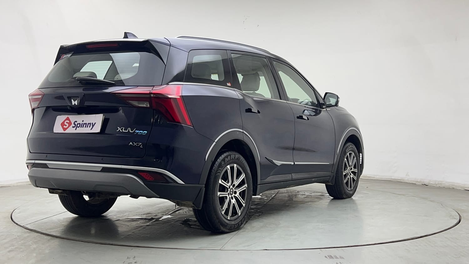 Used 2021 Mahindra XUV700 AX 7 Diesel AT Luxury Pack 7 STR Diesel Automatic exterior RIGHT REAR CORNER VIEW