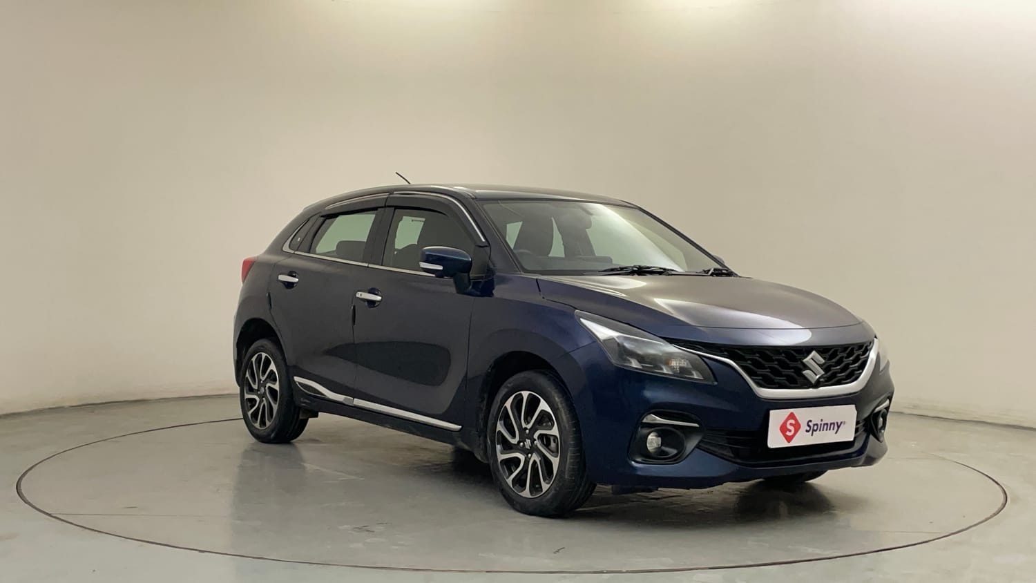 Used 2022 Maruti Suzuki Baleno Alpha AGS Petrol Automatic exterior RIGHT FRONT CORNER VIEW