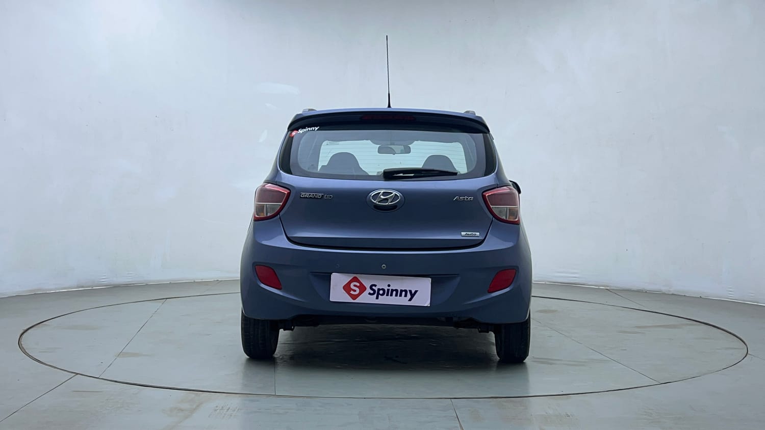 Used 2017 Hyundai Grand i10 Asta AT 1.2 Kappa VTVT (O) Petrol Automatic exterior BACK VIEW