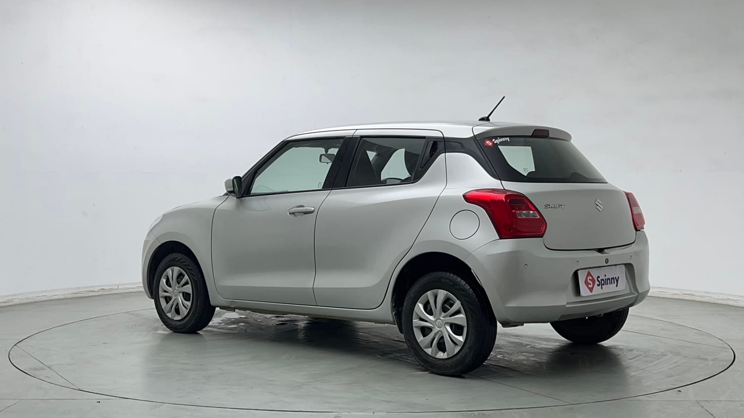 Used 2022 Maruti Suzuki Swift VXi AMT Petrol Automatic exterior LEFT REAR CORNER VIEW